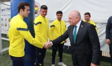 TFF Başkanı Büyükekşi akademi ziyaretlerine Fenerbahçe ile devam etti