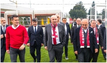 TFF Başkanı Büyükekşi, Samsunspor tesislerini inceledi