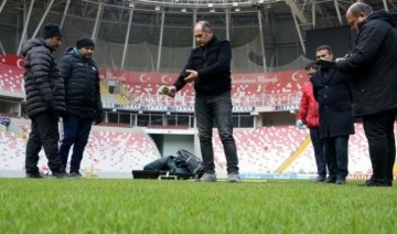 TFF'den Sivas 4 Eylül Stadyumu'nda zemin incelemesi