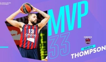 THY Avrupa Ligi'nde haftanın MVP'si Darius Thompson