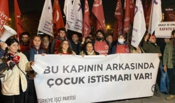 TİP'ten Hiranur Vakfı önünde 'istismar' protestosu: Yere batsın düzeniniz