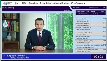 TİSK Başkanı Akkol, 110. Uluslararası Çalışma Konferansı'nda ülkemizi temsil etti