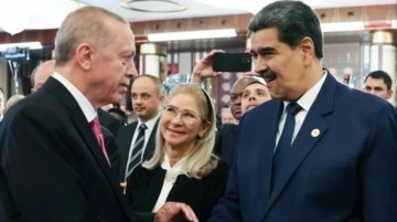 Törene katılan Maduro'nun Erdoğan sevgisi! Üst üste paylaşım yaptı