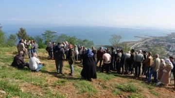 Trabzon'da deniz manzaralı mezarlık için kavga çıktı