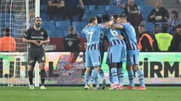 Trabzonspor 10 kişiyle final kapısını araladı