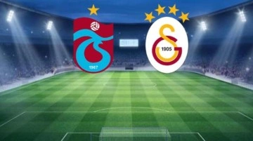 Trabzonspor-Galatasaray maçı canlı anlatım! İlk düdük geldi