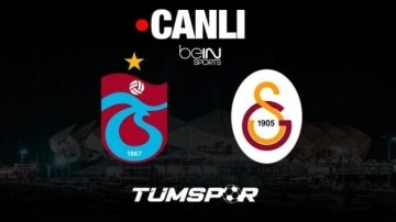 Trabzonspor Galatasaray maçı canlı izle | beIN Sports HD1 Süper Lig TS GS yayını seyret