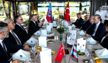 Trabzonspor'dan Kızılyıldız'a dostluk yemeği!