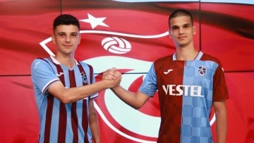 Trabzonspor'un 2 genç oyuncusu sözleşme imzaladı