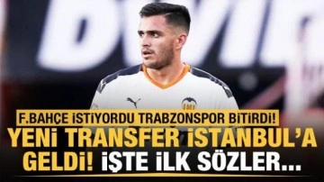 Trabzonspor'un yeni transferi Maxi Gomez İstanbul'a geldi