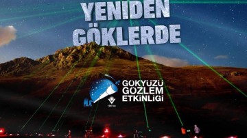 Tübitak Gökyüzü Gözlem Etkinliği, Türkiye'nin ilk uzay yolcuları eşliğinde başlıyor!