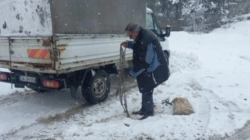 Tunceli'de kar kalınlığı 20 santimi buldu, ekipler durmadan çalışıyor