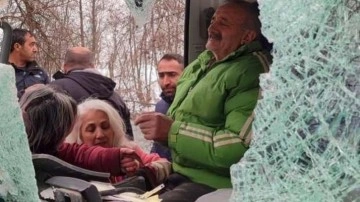 Tunceli'de korkunç olay: Dağdan kopup araca giren kaya can aldı!