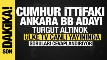 Turgut Altınok ÜLKE TV'de canlı yayında konuşuyor