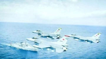 Türk F-16'ları paylaşımı! Sosyal medyada gündem oldu