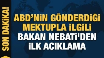 Türk iş dünyasına gönderilen mektup ile ilgili Bakan Nebati'den açıklama