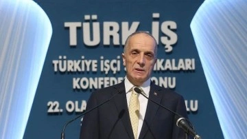 TÜRK-İŞ Genel Başkanı Ergün Atalay'dan 1 Mayıs açıklaması