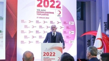 Türk Kızılay 2022'de en fazla ülkede yardım yapan ulusal cemiyet oldu