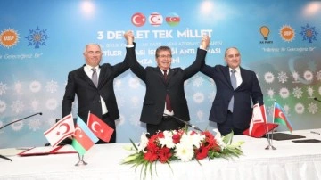 Türkiye, Azerbaycan ve KKTC arasında imzalar atıldı