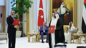 Türkiye ile Birleşik Arap Emirlikleri arasında 50.7 milyar dolarlık anlaşma imzalandı