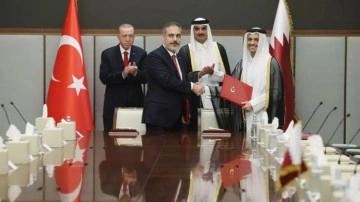 Türkiye ile Katar arasında diplomatik ilişkilerin 50. yılı nedeniyle ortak bildiri