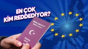 Türkiye'nin Vize Başvurularını En Çok Reddeden Avrupa Ülkeleri