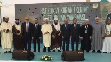 Türkiye Uluslararası 8. Hafızlık ve Kur'an-ı Kerim'i Güzel Okuma Yarışması başladı