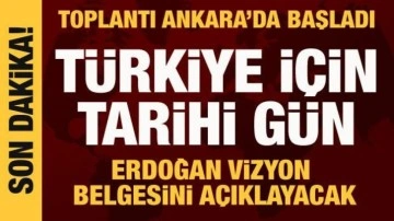 "Türkiye Yüzyılı" tanıtım toplantısı başladı