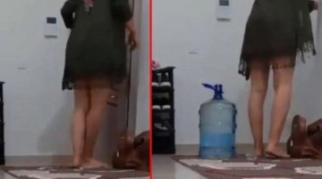 Türkiye'de kaydedildi! Evine su isteyen kadın, kuryeye kapıyı çıplak şekilde açtı