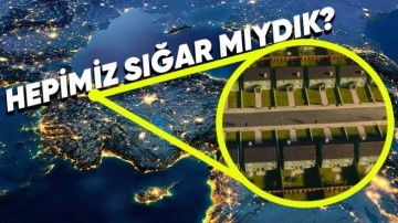Türkiye'de Sadece Müstakil Evler Olsaydı Kaplanacak Alan