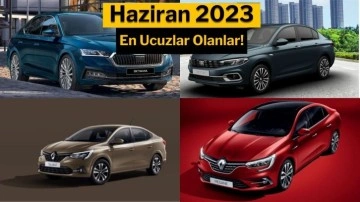 Türkiye'de satılan en ucuz sıfır kilometre sedan otomobiller!