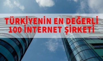 Türkiye’nin en değerli 100 internet şirketi açıklandı