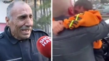 Türkiye'yi ağlatan baba, enkaz altından çıkarılan oğluna böyle kavuştu