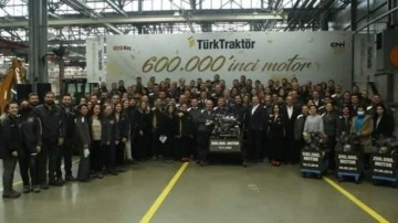 TürkTraktör, 600 bininci motorunu üretti
