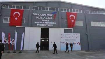 TUSAŞ'ın Kahramanmaraş tesisi açıldı! Uçak parçası üretecek!
