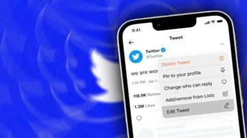 Twitter Tweet Düzenlemeyi 'Bazı' Kullanıcılar İçin Yayınladı
