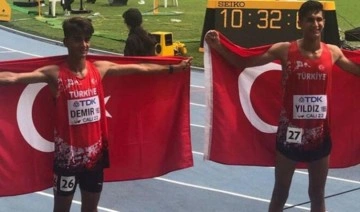 U20 Dünya Şampiyonası’nda 2 Türk sporcu kürsüde ilk kez aynı anda yer aldı