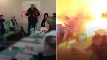 Ukrayna'da akılalmaz olay! Toplantıyı basan milletvekili el bombalarıyla odayı havaya uçurdu