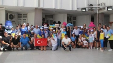 Ukraynalı 40 öksüz ve yetim çocuk savaşın yaralarını Antalya'da saracak!