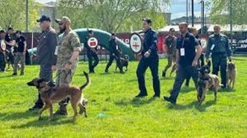 "Uluslararası Narkotik Dedektör Köpekler Şampiyonası" Ankara'da başladı
