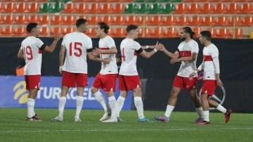 Ümit Millilerden Kosova karşısında 4 gollü prova!