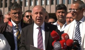 Ümit Özdağ, Sedat Peker'in iddialarını yargıya taşıdı