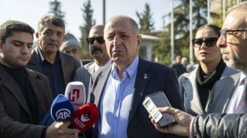 Ümit Özdağ'dan adliye önünde Zafer Partili isimlerin gözaltına alınmasına tepki