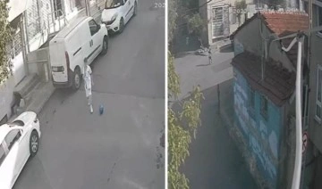 Ümraniye'de feci kaza: Otomobilin çarptığı çocuk yola savruldu
