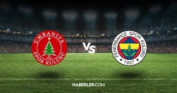 Ümraniyespor - Fenerbahçe maçı ne zaman, saat kaçta, hangi kanalda? 23 Ocak Hangikredi Ümraniyespor