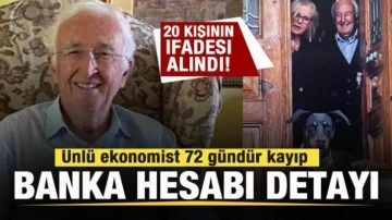 Ünlü ekonomist Korhan Berzeg 72 gündür kayıp! Banka hesabı detayı