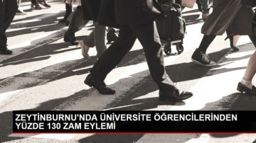 Vakıf Üniversitesi öğrencileri eğitim ücretlerine yapılan yüksek zamları protesto etti