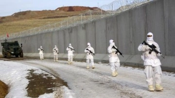 Van-İran sınırında inşa edilen duvarın bir etabı daha tamamlandı