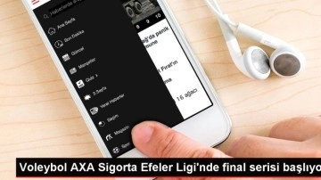 Voleybol AXA Sigorta Efeler Ligi'nde final serisi başlıyor