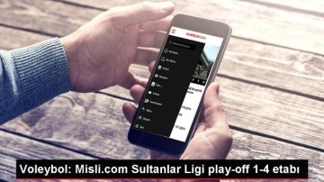 Voleybol: Misli.com Sultanlar Ligi play-off 1-4 etabı